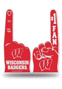 Wisconsin Badgers #1 Fan Foam Finger