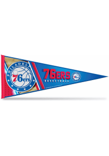 Philadelphia 76ers Bright Light 12x30 Pennant - Red
