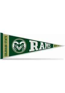Colorado State Rams Rally Standard 12x30 Pennant - Green