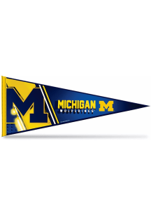 Michigan Wolverines Standard 12x30 Pennant - Yellow