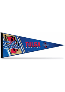 Tulsa Golden Hurricane Bright Light 12x30 Pennant - Gold