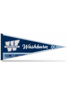 Washburn Ichabods Line Est. 12x30 Pennant - Gold