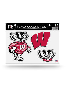 Wisconsin Badgers 3pc Magnet