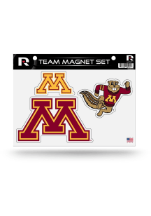 Minnesota Golden Gophers 3pc Magnet