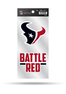 Houston Texans Double Die Cut Auto Decal - Navy Blue