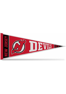 New Jersey Devils Rally Standard 12x30 Pennant - Red