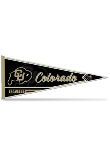 Colorado Buffaloes Line Est. 12x30 Pennant - Silver