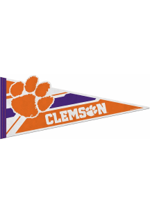 Clemson Tigers Extended Logo Pennant - Orange