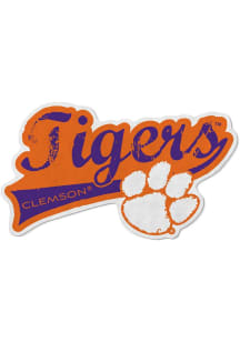 Clemson Tigers Distressed Pennant - Orange