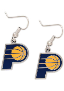 Indiana Pacers Logo Dangler Womens Earrings