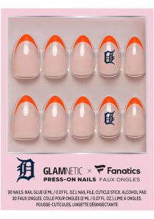 Detroit Tigers Glamnetic Press On Nails Cosmetics