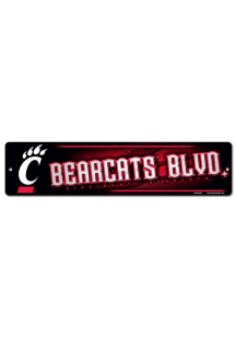 Cincinnati Bearcats Boulevard Sign - Black