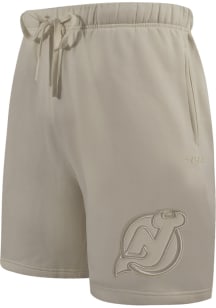 Pro Standard New Jersey Devils Mens Tan Neutral Shorts