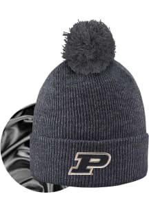LogoFit Purdue Boilermakers Dark Grey Monroe Womens Knit Hat