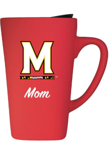 Maryland Terrapins 16oz Soft Touch Mom Ceramic Mug - Red