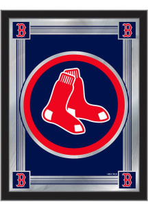 Boston Red Sox Hanging Back Bar Mirror
