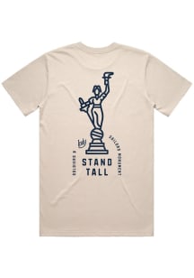 Indiana Oatmeal Indy Monument Short Sleeve T Shirt