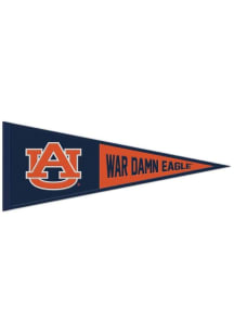 Auburn Tigers 13x32 Slogan Wool Pennant - Navy Blue