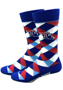 Louisiana Tech Bulldogs Graduate Argyle Mens Argyle Socks