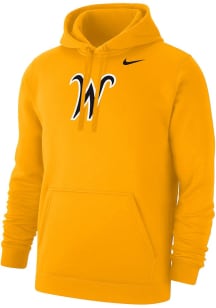 Nike Wichita State Shockers Mens Gold Alternate Club Fleece Long Sleeve Hoodie