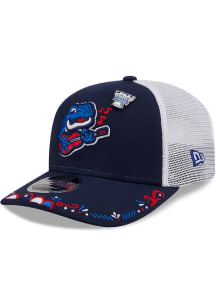 New Era Lehigh Valley Ironpigs 2026 MiLB COPA 9SEVENTY Stretch Snap Adjustable Hat - Navy Blue