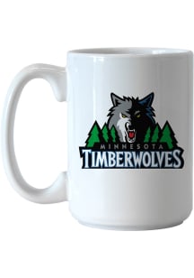 Minnesota Timberwolves 15oz Vault Logo Ceramic Mug - White
