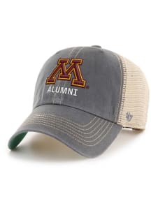 47 Minnesota Golden Gophers Alumni Trawler Adjustable Hat - Charcoal