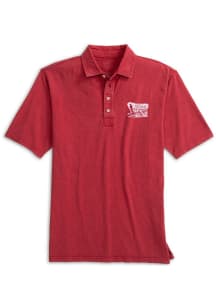 Johnnie O Oklahoma Sooners Mens Crimson Coastal Short Sleeve Fashion Polo