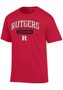 Champion Rutgers Scarlet Knights Red Pill Grandma Jersey Short Sleeve T Shirt
