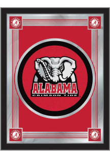 Alabama Crimson Tide Elephant Logo Hanging Back Bar Mirror