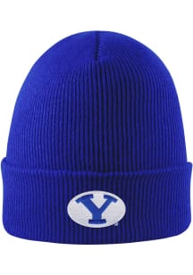 LogoFit BYU Cougars Blue North Pole Mens Knit Hat