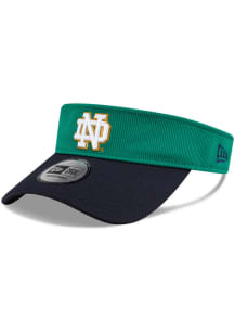 New Era Notre Dame Fighting Irish Mens Green Pivot Knit Adjustable Visor