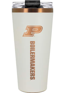 Purdue Boilermakers 32oz Big Slim Stainless Steel Tumbler - White