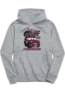 Vive La Fete Fordham Rams Youth Grey Full Speed Long Sleeve Hoodie