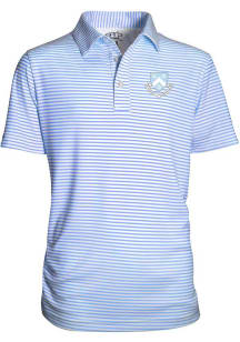 Columbia University Lions Youth Light Blue Carson Short Sleeve Polo Shirt
