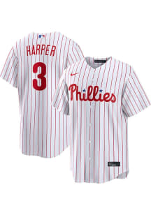 Bryce Harper Philadelphia Phillies Mens Replica Home Jersey - White