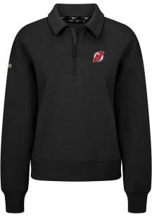 Levelwear New Jersey Devils Womens Black Canmore 3D Embroidered Patch Medium Weight Jacket