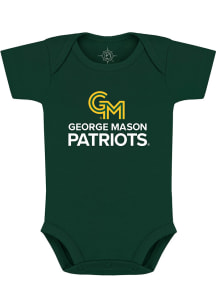 George Mason University Baby Green Mascot Short Sleeve One Piece