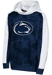 Penn State Nittany Lions Youth Navy Blue Offensive Tackle Long Sleeve Hoodie