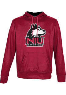 ProSphere Northern Illinois Huskies Youth Red Heather Long Sleeve Hoodie