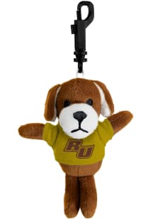 Rowan University Dog Keychain - Brown