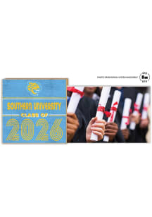 Southern University Jaguars Class of 2026 Floating Picture Frame - Light Blue
