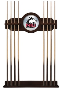 Northern Illinois Huskies Solid Wood Cue Rack Pool Table