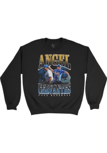 Angel Cervantes  Campus Ink UCLA Bruins Youth Black Jurassic Ballpark Long Sleeve Crew Sweatshirt