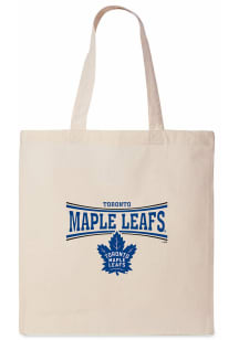 Toronto Maple Leafs White Canvas Tote
