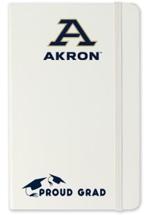 Akron Zips Proud Grad Notebook and Folder - White