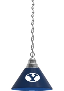 BYU Cougars Single Silver Billiard Lamp