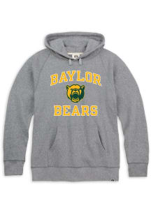 Rally Baylor Bears Mens Grey Triblend Number One Design Fashion Hood