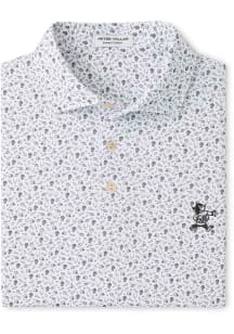 Peter Millar K-State Wildcats Mens Grey Kick Off Short Sleeve Fashion Polo