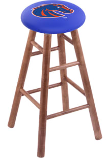 Boise State Broncos Round Cushion Maple Pub Stool - Brown
